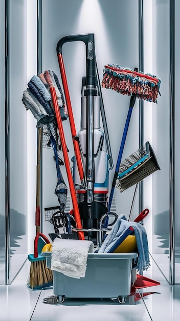 Clean, naturally lit home interior